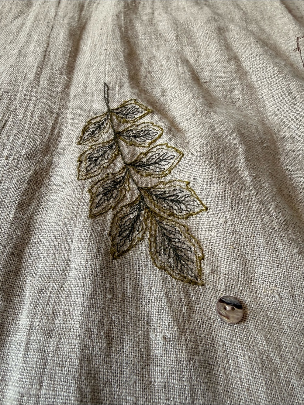 Soft Linen Tank Dress - Picture 2 of 13